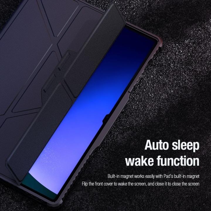 Image du produit Nillkin Étui Bumper Leather Case Pro pour Samsung Galaxy Tab S9 Ultra - noir (Samsung Galaxy Tab S10 Ultra)