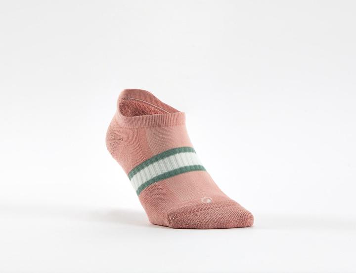 Produktbild Artengo Tennissocken RS500 Low 3er-Pack rosa Motive/weiss/grün Decathlon (39, 42)