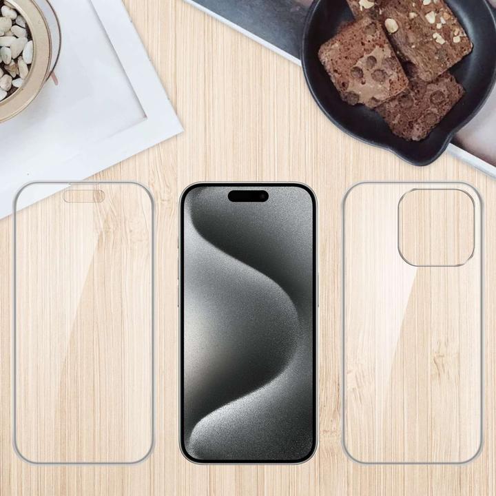 Produktbild Cadorabo TPU 360 Grad Hülle für Apple iPhone 15 PRO (Apple iPhone 15 Pro)