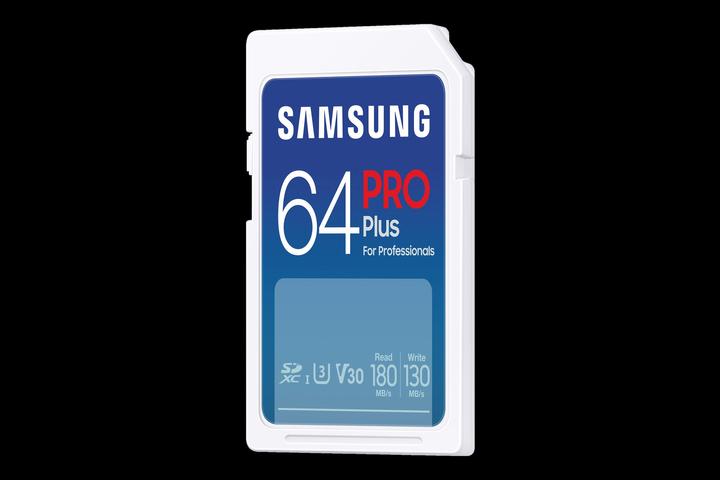 Image du produit Samsung PRO Plus (64 Go, SDXC, U3, UHS-I)
