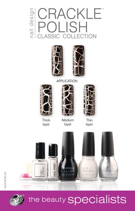 Immagine prodotto Rio Chiodi Crackle Classic" ( NCRC) (Bianco, Nero, Argento)