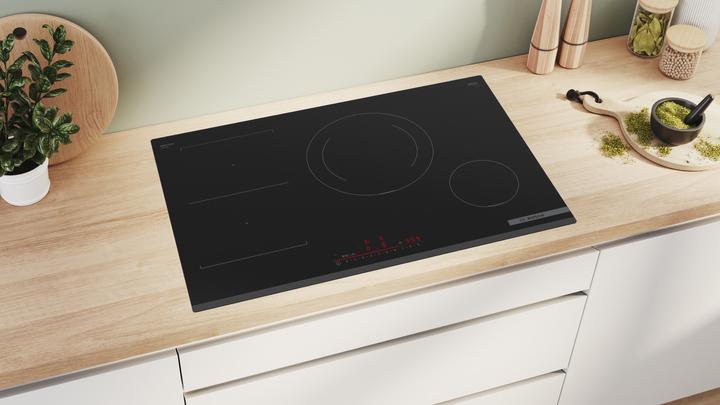 Image du produit Bosch Hausgeräte Série 6 PVS831HB1E hob Noir Built-in Zone induction hob 4 zone(s)