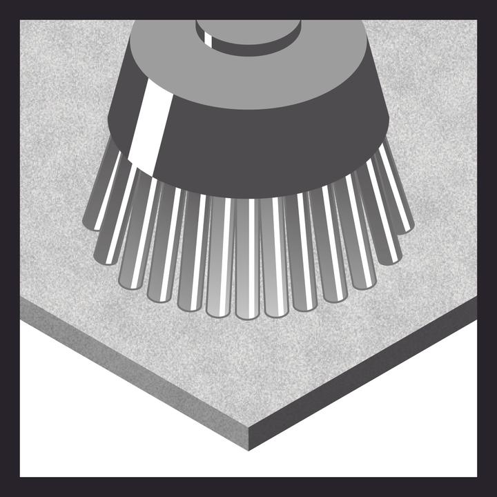 Actual product image Bosch Professional Zubehör PRO Metal heavy cup brush, 75 x 0.35 mm, thread (0.35 mm)