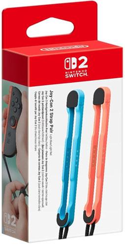 Immagine prodotto Nintendo Coppia di cinturini Joy-Con 2 (blu chiaro/rosso chiaro) (Switch 2)