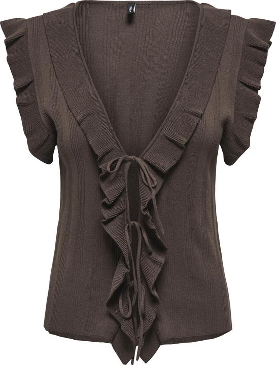 Only Onlnelly Sl V-Neck String Cardigan Knt