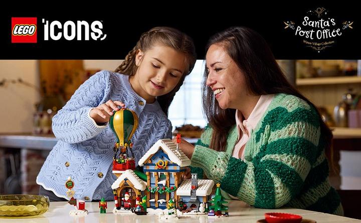 Productafbeelding LEGO Kerstman's postkantoor (10339, LEGO Icons, LEGO Zeldzame Sets)