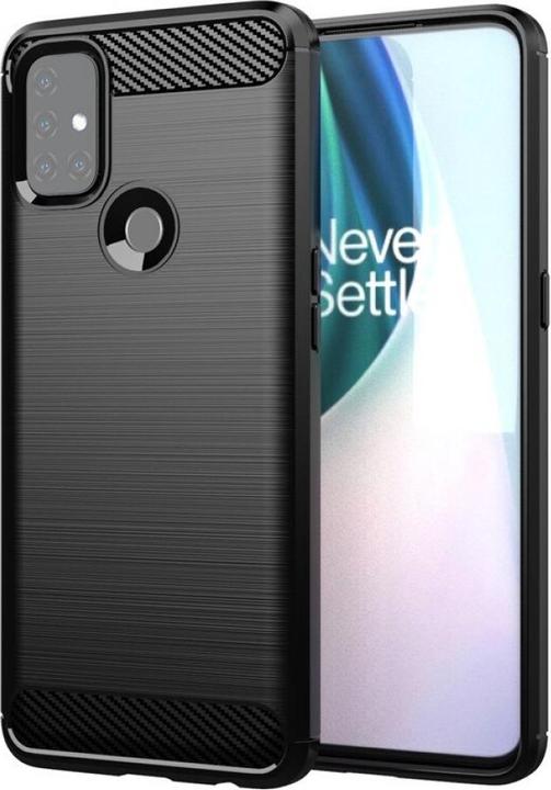 Produktbild Screenguard OnePlus Nord N10 5G Hülle Carbon Brushed Soft TPU (OnePlus Nord N10 5G)