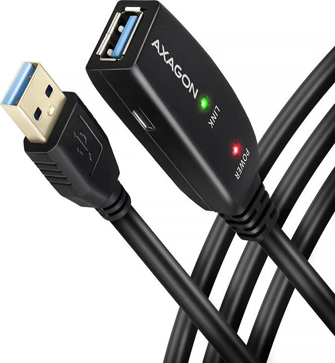 Produktbild Axagon USB A – USB A (5 m, USB 3.2 Gen 1)