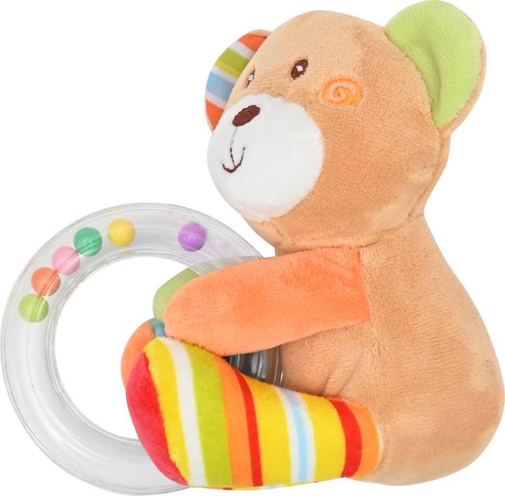 Actual product image Lorelli Baby soft toy rattle ring