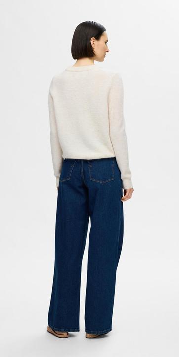 Produktbild Selected Femme Slfsia Ras Ls Knit O-Neck Noos (XXL)