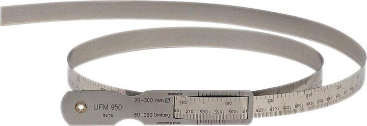 Produktbild Helios Preisser Umfangbandmass PIMETER, Umfang 60-950 mm, Ø 20-300 mm (2.20 m)