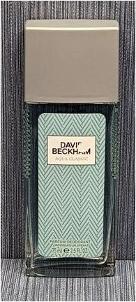 David Beckham Aqua Classic, deodorante naturale spray, Uomo, 75ml (Getto vaporizzato, 75 ml)