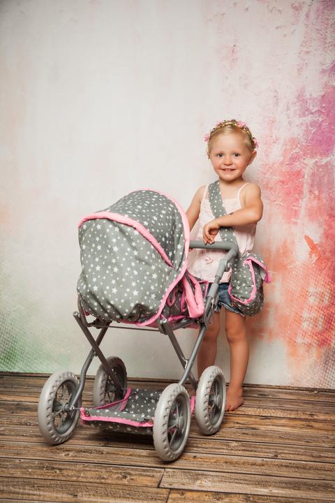 Produktbild Knorrtoys Puppenwagen Ruby - Star grey