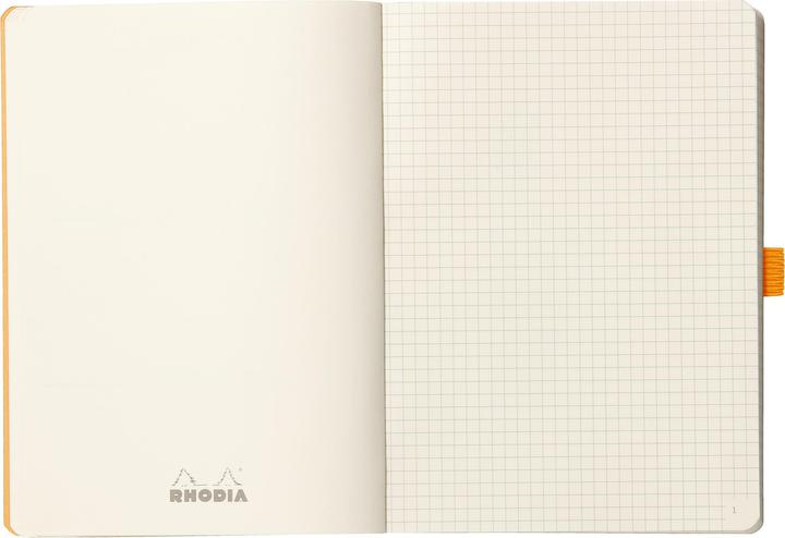 Actual product image Rhodia Rhodiarama Goalbook Softcover (A5, Checked, Hardcover)