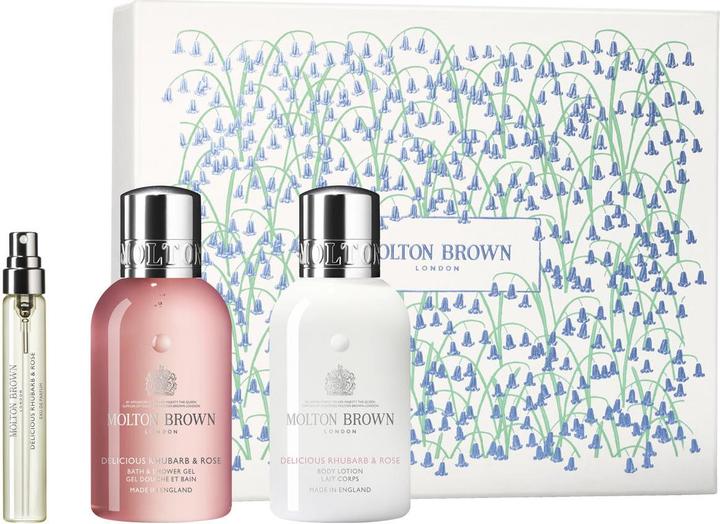 Molton Brown Delicious Rhubarb & Rose Travel Gift Set
