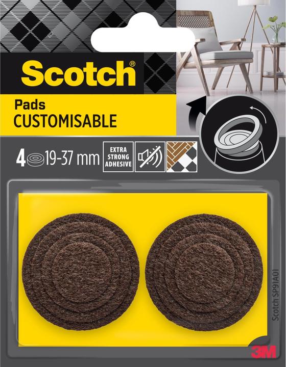 Scotch Scala a gambe per sedia (Alianti in feltro, 4 Pezzo/i)