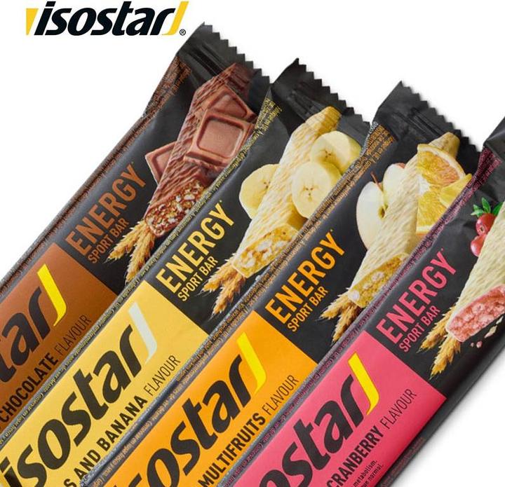 Produktbild Isostar Energy Riegel Cranberry (Rosine & Beeren, 1 Stk., 40 g)