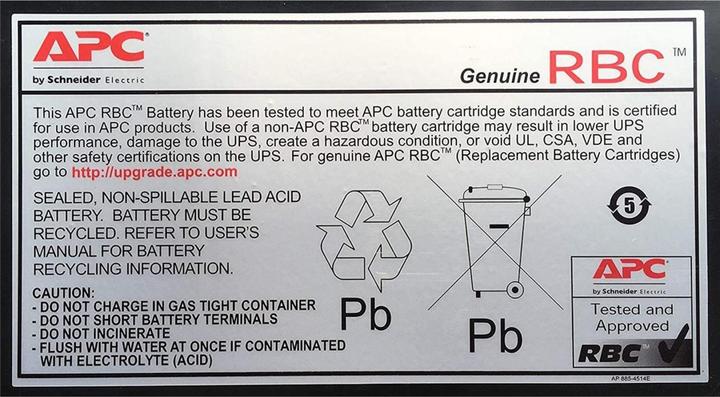 Produktbild APC Ersatzbatterie Nr. 110