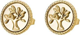 Brosway - Timeless Gold Plated Earrings Tree of Life Chakra BHKE143