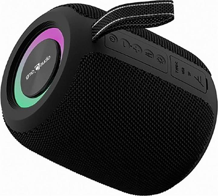 Image du produit Gembird Enceintes filaires Enceintes portables||Noir|Portables/Sans fil|Bluetooth|SPK-BT-LED-05-BK (4 h, Fonctionnement sur batterie)