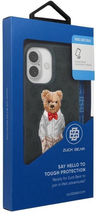 Image du produit Zuck Bear Headphone case case PARIS GENTLEMAN for IPHONE 16 Pro Max bow tie (Apple iPhone 16 Pro Max)