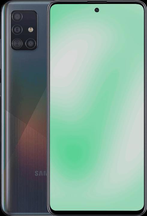 Actual product image Revendo Samsung Galaxy A51 Single SIM (128 GB, Prism Crush Black, 6.50", 48 Mpx, Single SIM, D / Acceptable)