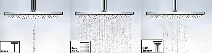Produktbild hansgrohe HG Showerpipe RAINMAKER SELECT 460 3jet DN 15 weiss/chrom