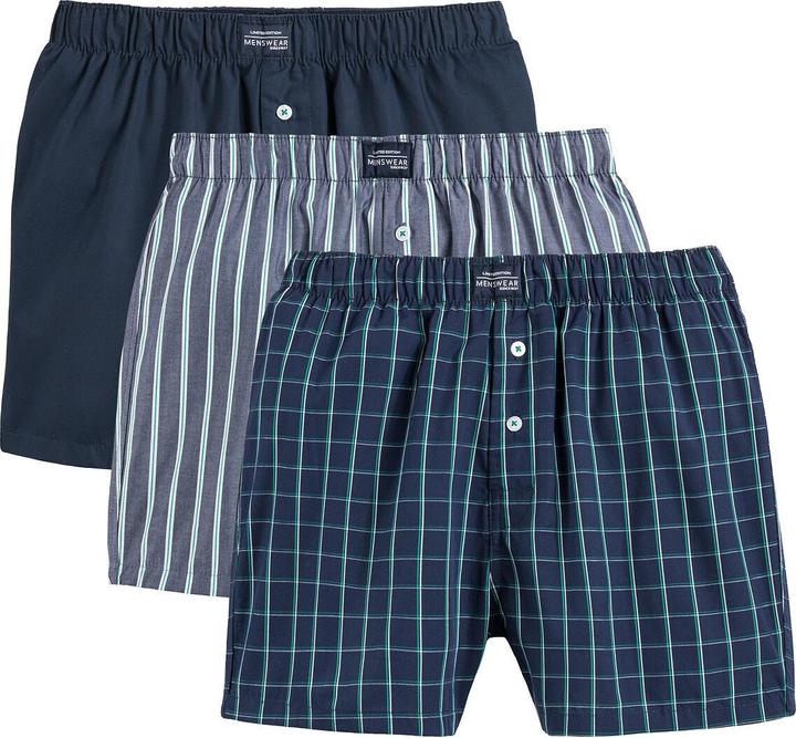 La Redoute Collections 3er-Pack Boxershorts (XL, 3er Pack)