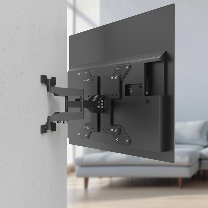 Image du produit Hama Support TV mural, OLED, plat, pivotant, extensible, 229cm (90") à 50kg (Mur, 90", 50 kg)