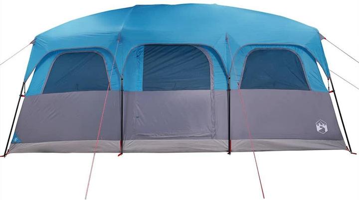 Actual product image VidaXL Family tent for 9 people Waterproof (17.50 kg, 9+ people)