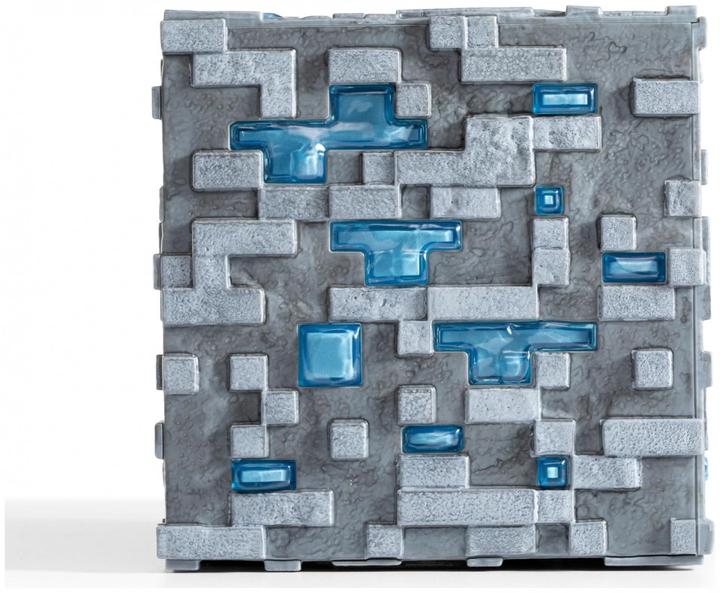 Actual product image Noble Collection Minecraft Replik Illuminating Diamond Ore Cube 10 cm