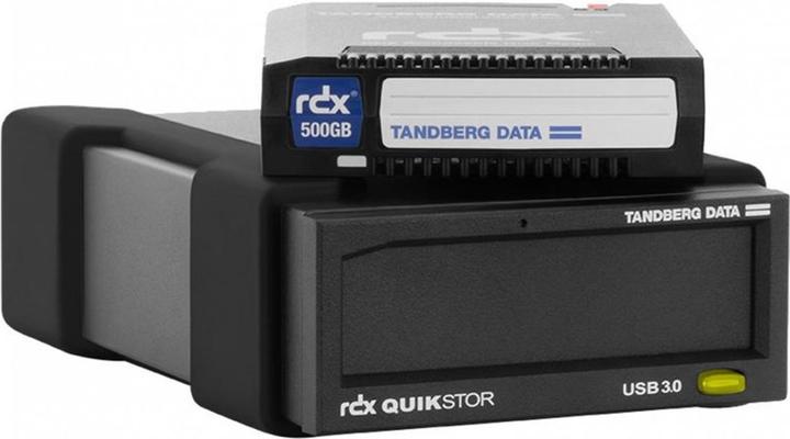 Actual product image Tandberg Data RDX Drive 8882-RDX RDX QuikStor USB 3.0 external 5 TB