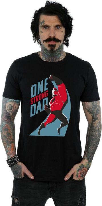 Immagine prodotto Disney The Incredibles One Strong Dad Maglietta Uomo (M)