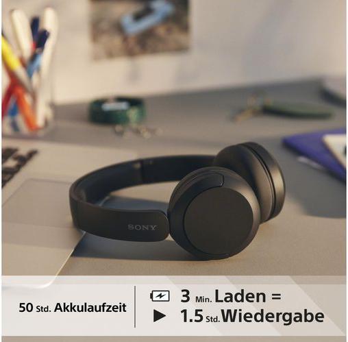 Immagine prodotto Sony WH-CH520 (Nessuna soppressione del rumore, 50 h, Senza fili)