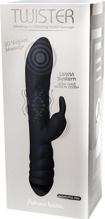 Image du produit Adrien Lastic Twister Vibrant and Rotating Rabbit Massager