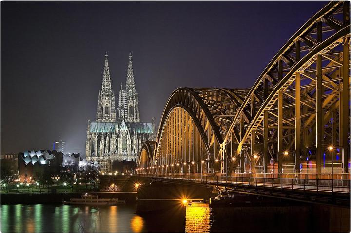 Image du produit Bilderwelten Cathédrale de Cologne (90 x 60 cm)