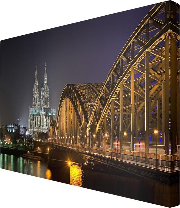 Image du produit Bilderwelten Cathédrale de Cologne (90 x 60 cm)