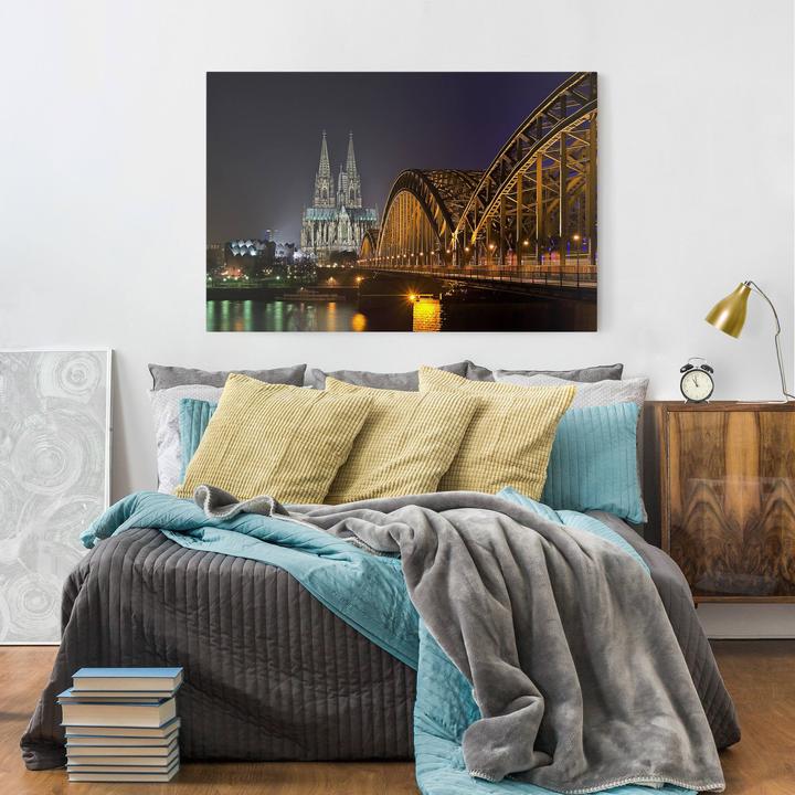 Image du produit Bilderwelten Cathédrale de Cologne (90 x 60 cm)