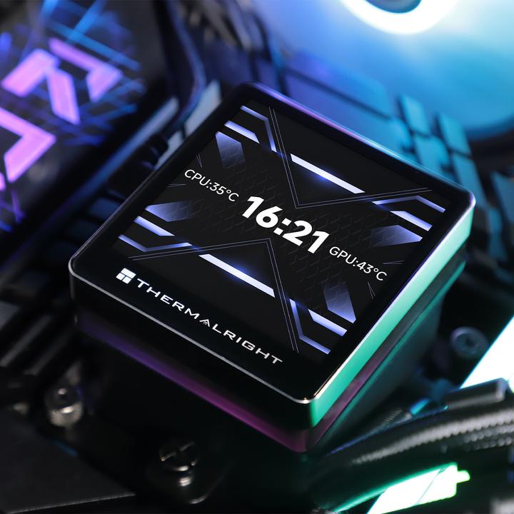 Produktbild Thermalright Kit Watercooling AIO Grand Vision RGB - 240mm (Blanc)
