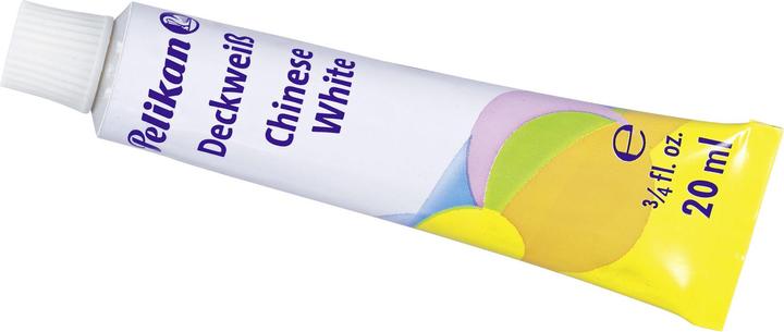 Actual product image Pelikan Opaque white 732 (Chinese White, 20 ml)