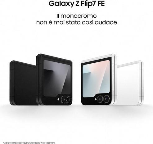 Produktbild Samsung Galaxy Z Flip7 FE (98.50 GB, Schwarz, 6.70", Dual SIM, 12 Mpx, 5G)