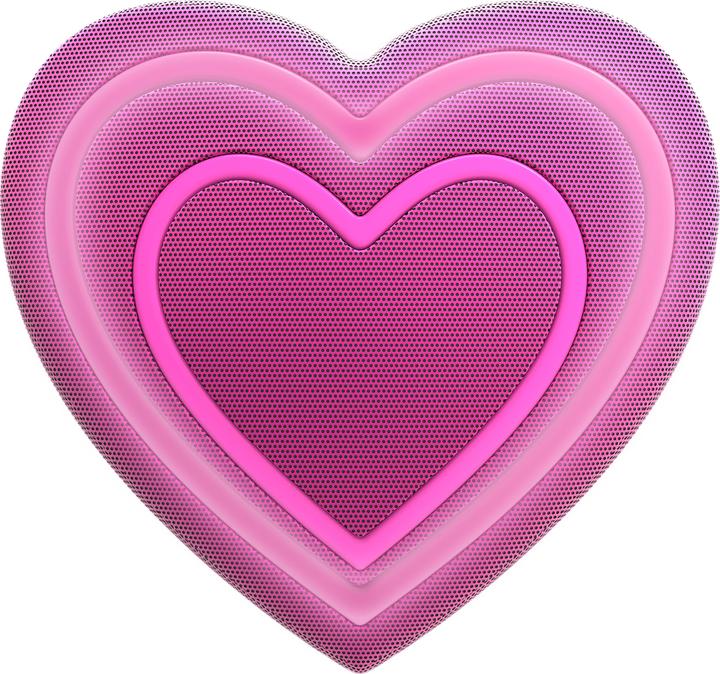 Hmdx Jam JAM Jamoji V2 Heart (6 h, Rechargeable battery operated)