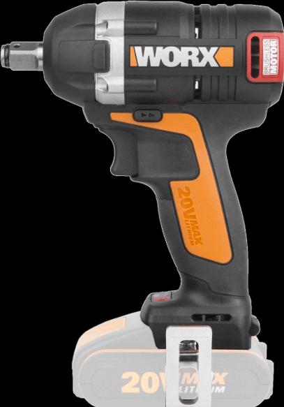 Actual product image Worx Impact wrenches (Rechargeable battery operated)