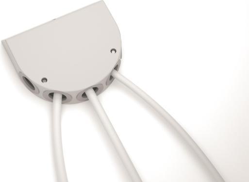 Produktbild Bachmann Herdanschlussdose IP20 Grau (R