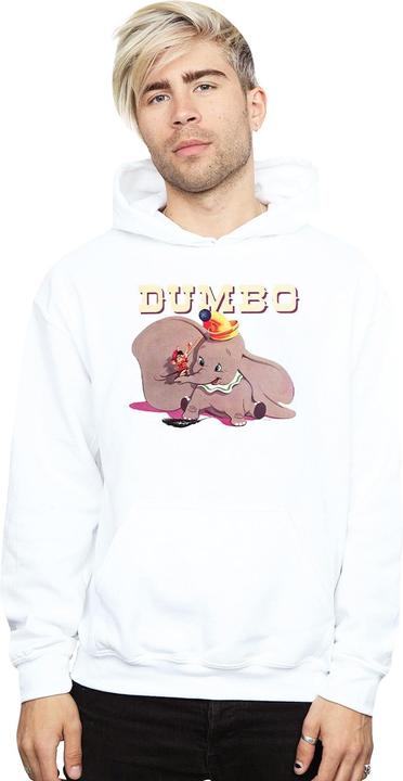 Immagine prodotto Disney Dumbo Timothy's Trombone Felpa con Cappuccio Uomo (XXL)