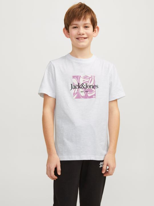 Actual product image Jack & Jones Jorlafayette Branding Tee Ss Crew Jnr (176)