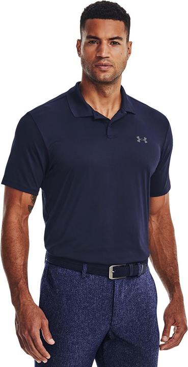 Immagine prodotto Under Armour Polo a maniche corte Ua Performance 3.0 da uomo, (410) Midnight Navy Pitch Gray, M UE (M)