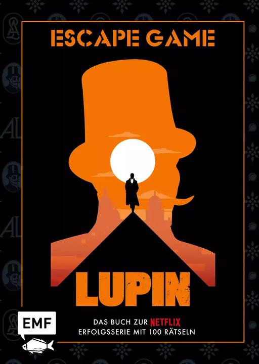 Actual product image Lupin: Escape Game - Das offizielle Buch (German, Julien Hervieux, Hanne Henninger, 2022)
