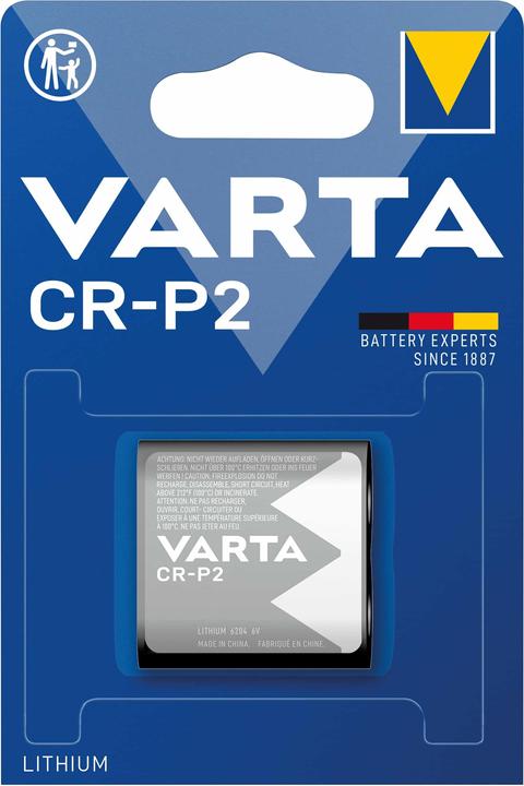 Actual product image Varta Photo Lithium (1 pcs., CRP2, 1450 mAh)
