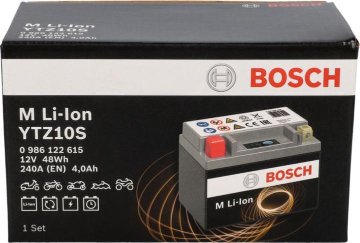 Actual product image Bosch Automotive Motorcycle battery LTX10S-BS (12 V, 4 Ah, 105 A)